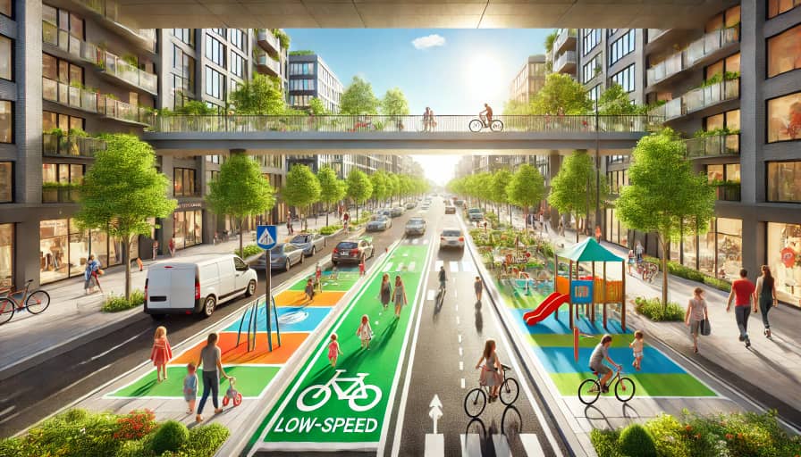 خیابان‌های دوستدار کودک برای شهرهای پایدار